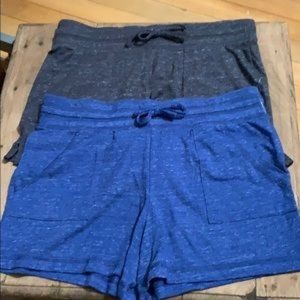 Danskin Now Girls Set of 2 Drawstring Shorts 👠